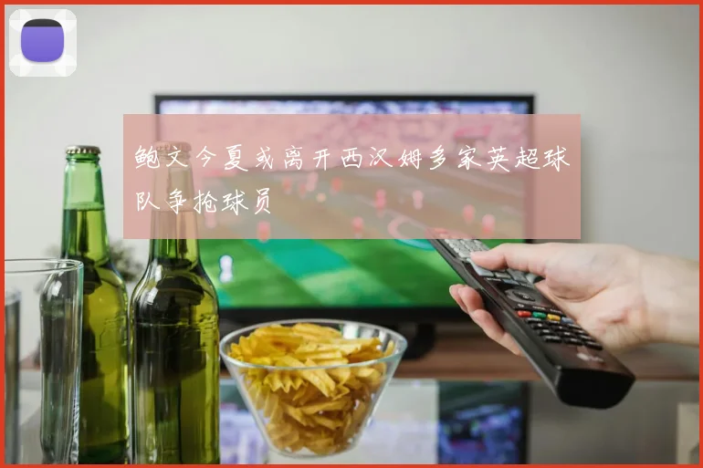 鲍文今夏或离开西汉姆多家英超球队争抢球员